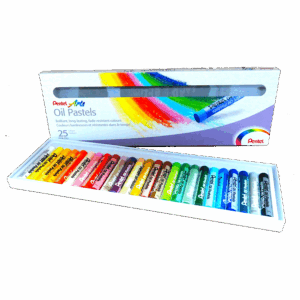 PENTEL OIL PASTELS 25PK