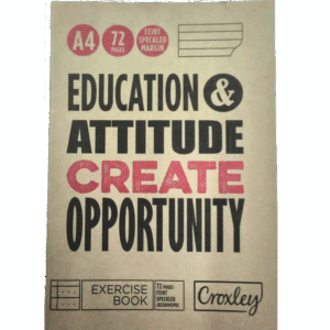 CROXLEY EXER BOOK A4 SPECKLED F/M JD328