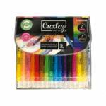 CROXLEY CREATE RETRACTABLE WAX CRAYONS 16`S BOX