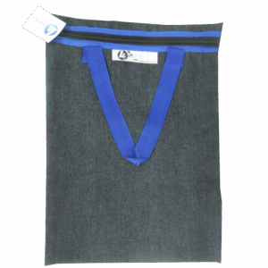 LIBRARY BAG DENIM BLUE WITH HANDLE