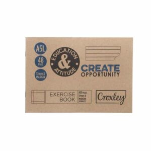 CROXLEY LANDSCAPE A5 EXERCISE BOOK 48PG
