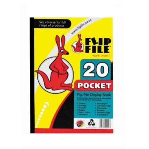 FLIP FILE KANGAROO A4 20 POCKET