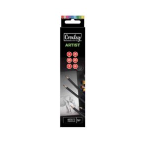 CROXLEY ARTIST PENCIL 6PK